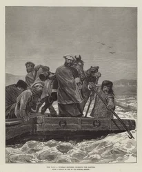 Der Krieg, ein russischer Express überquert die Donau